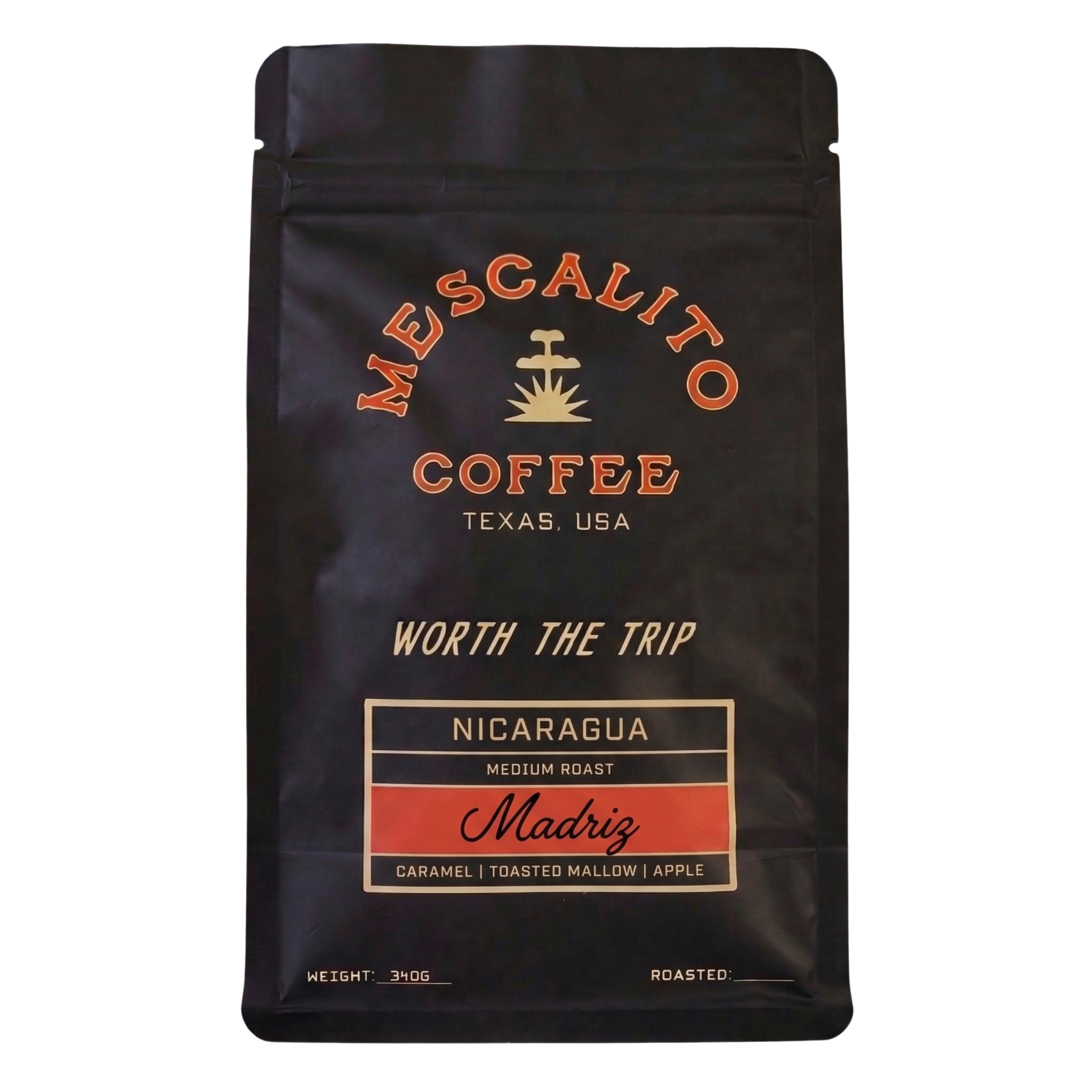 Single Origin Whole Coffee Beans with Toasted Mallow and Golden