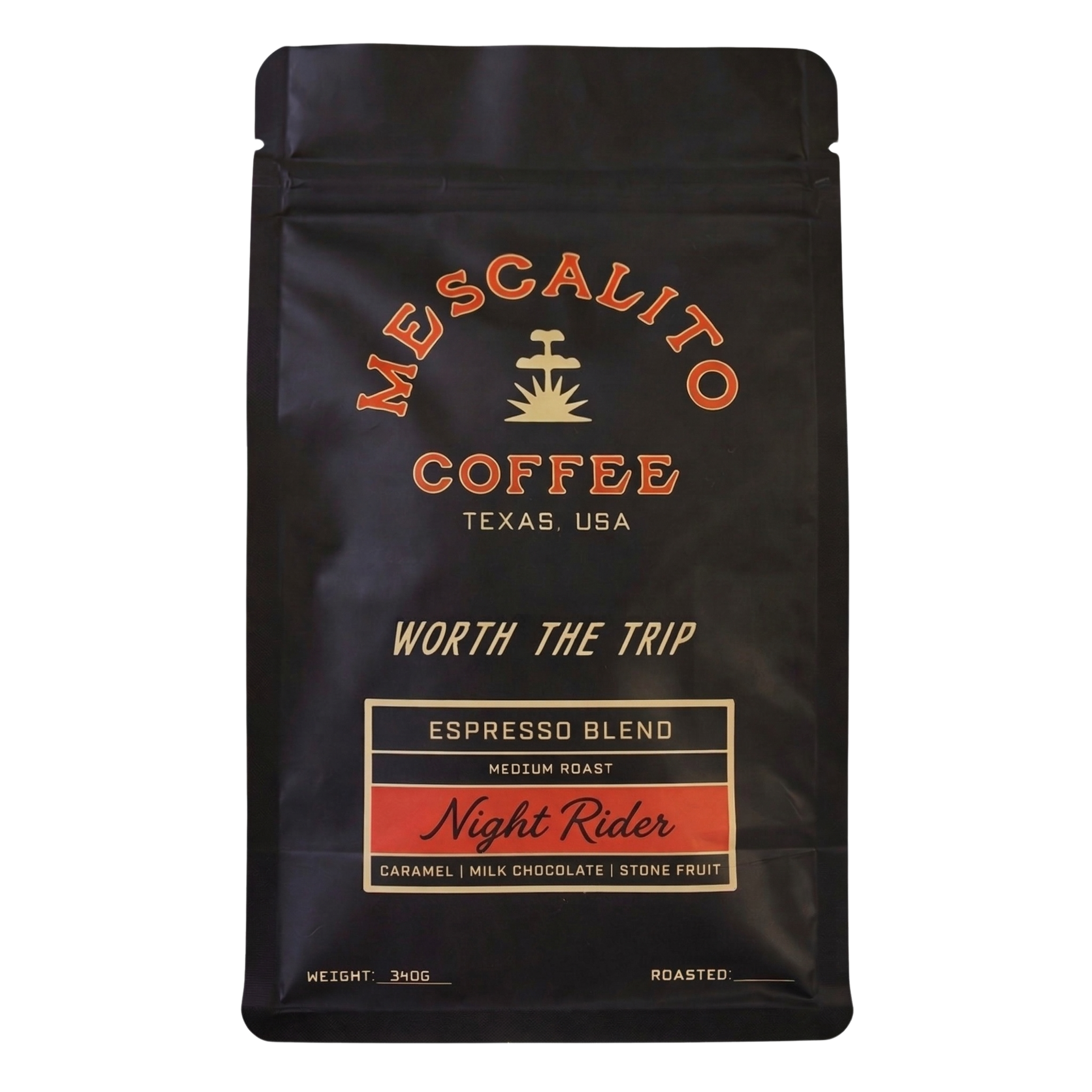 Night Rider Espresso Blend with Stone Fruit and Milk Chocolate