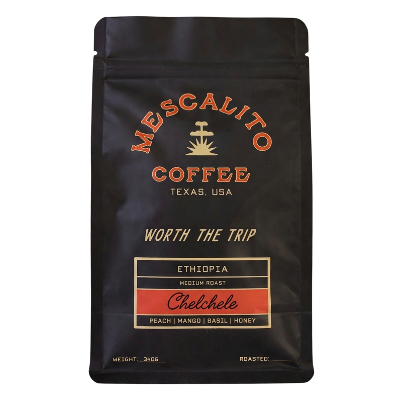 Chelchele Ethiopian single-origin coffee beans bag — Mescalito Coffee