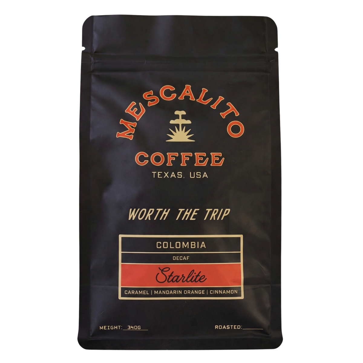Atunkaa sugarcane decaf whole coffee beans bag — Mescalito Coffee