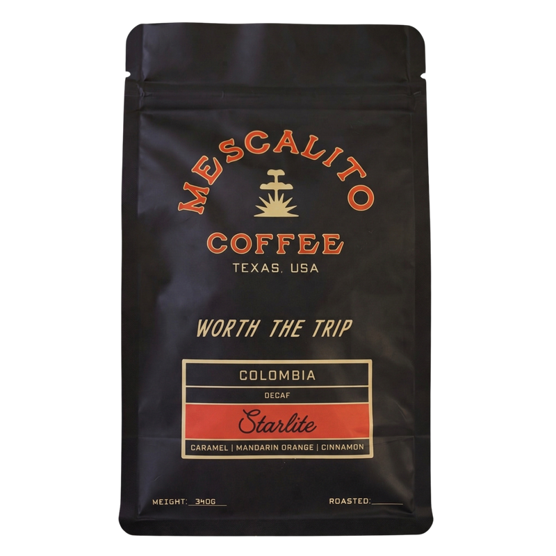 Atunkaa sugarcane decaf whole coffee beans bag — Mescalito Coffee