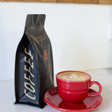 Atunkaa decaf coffee bag — side view