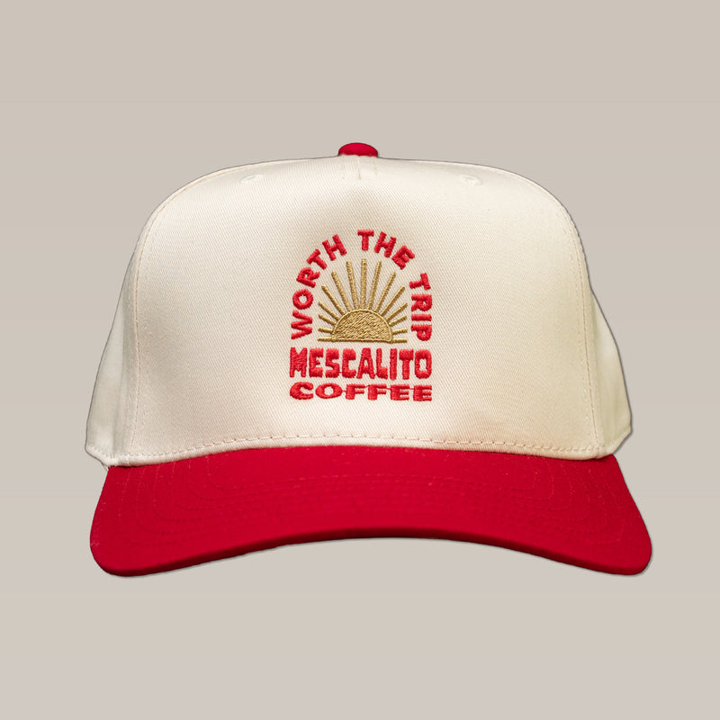 Mescalito Worth The Trip Hat (Cream/Red)
