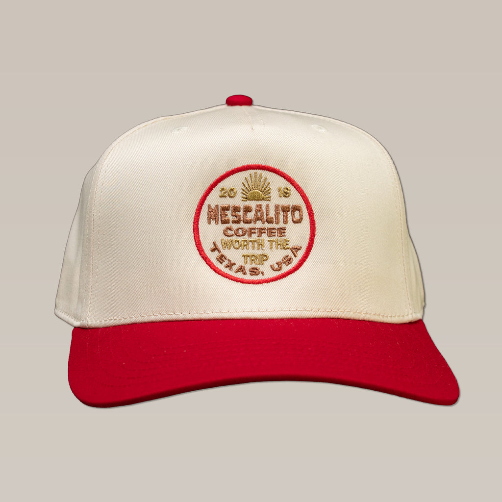 Mescalito The Brand Hat (Cream/Red)