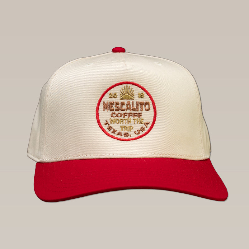 Mescalito The Brand Hat (Cream/Red)