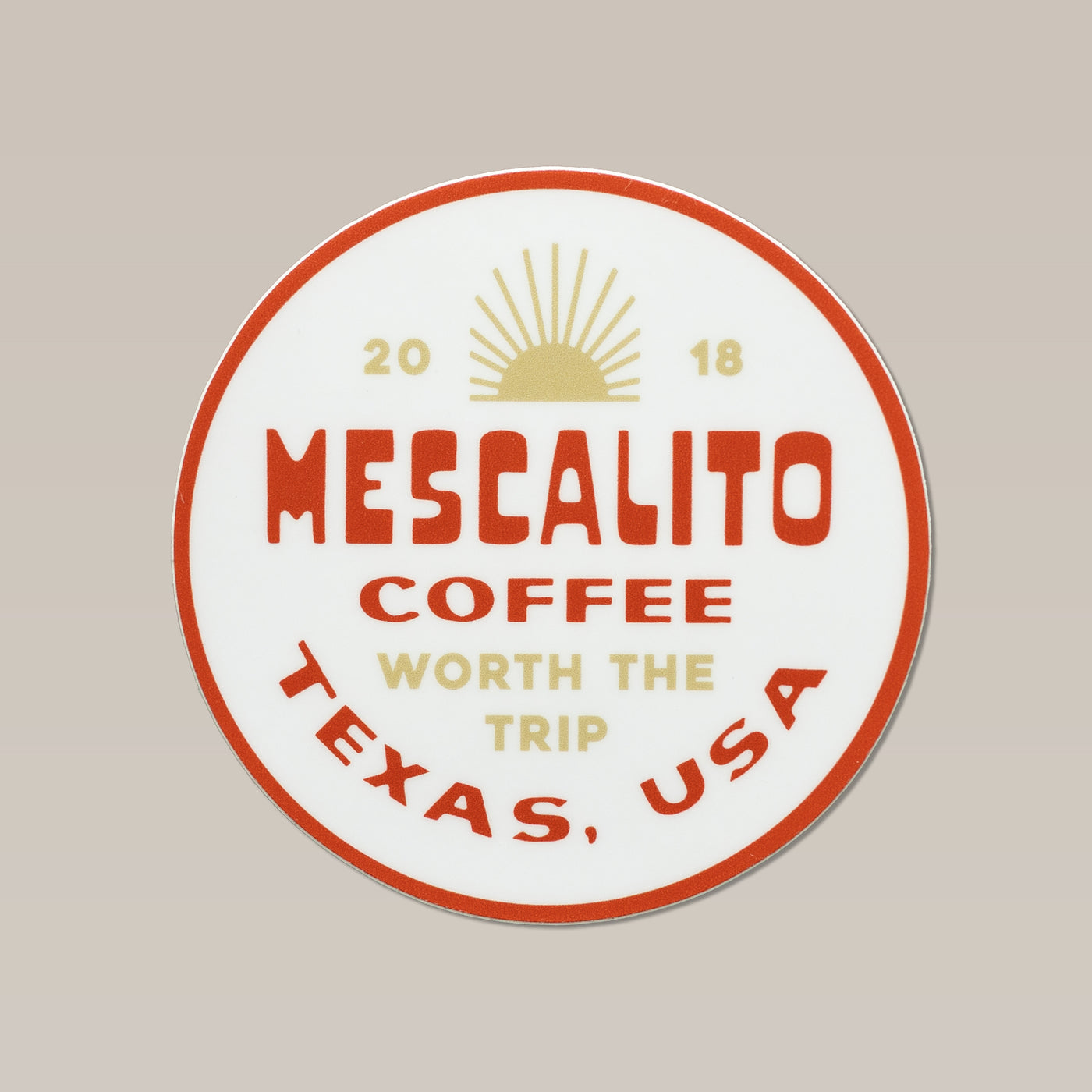 The Brand sticker - Mescalito Coffee