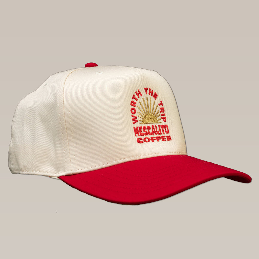 Mescalito Worth The Trip Hat (Cream/Red)