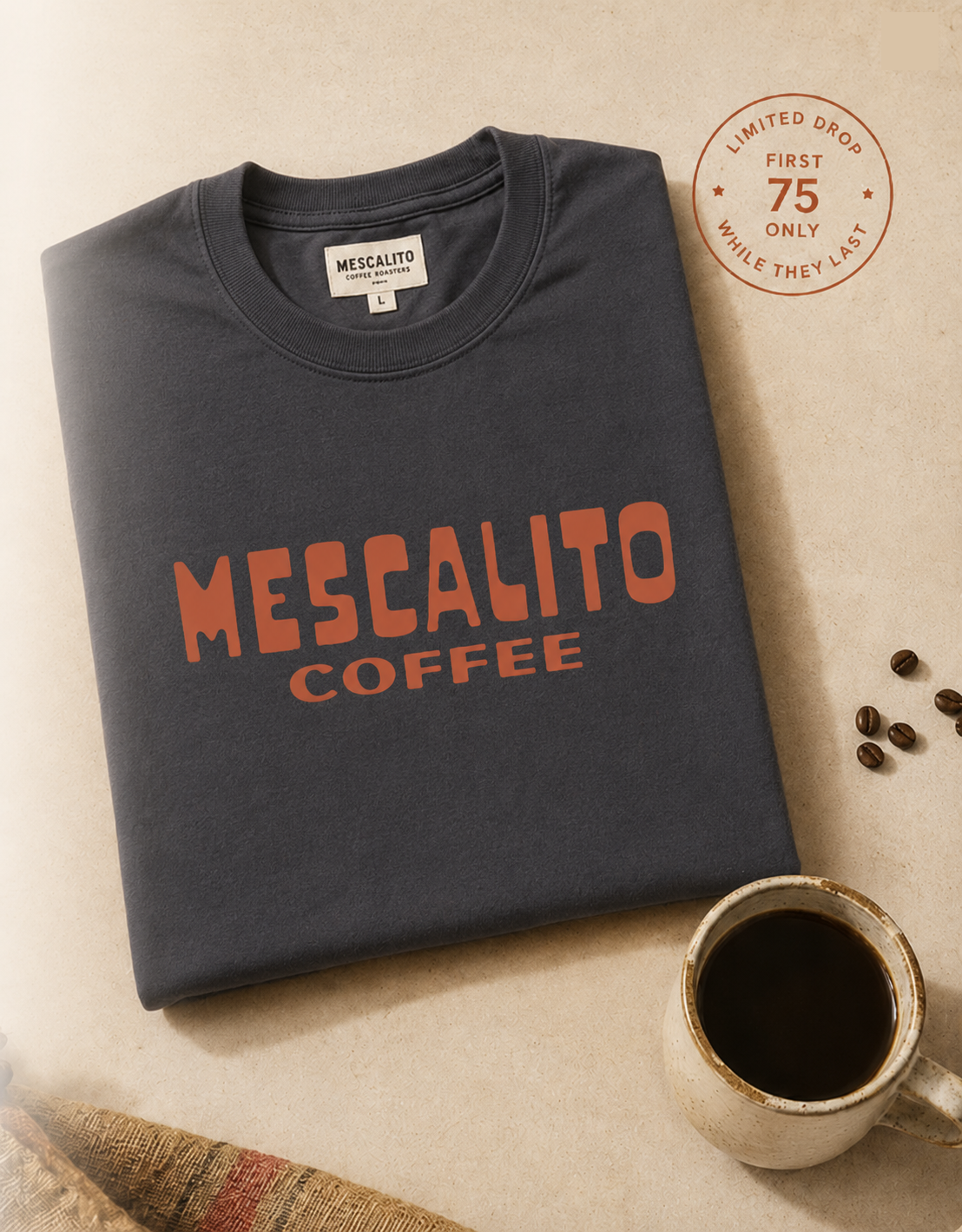 Free Mescalito Coffee tee
